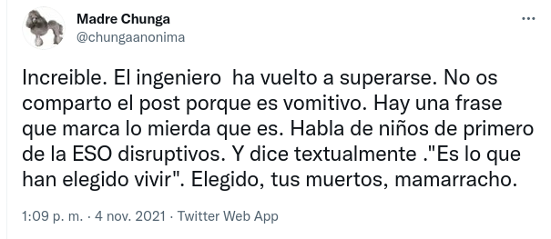 ChofaMamer's tweet photo. '''Yo no publico odio contra nadie'''
para ser zurda, que poca memoria historica tienes... https://t.co/1mgaJGLyaI