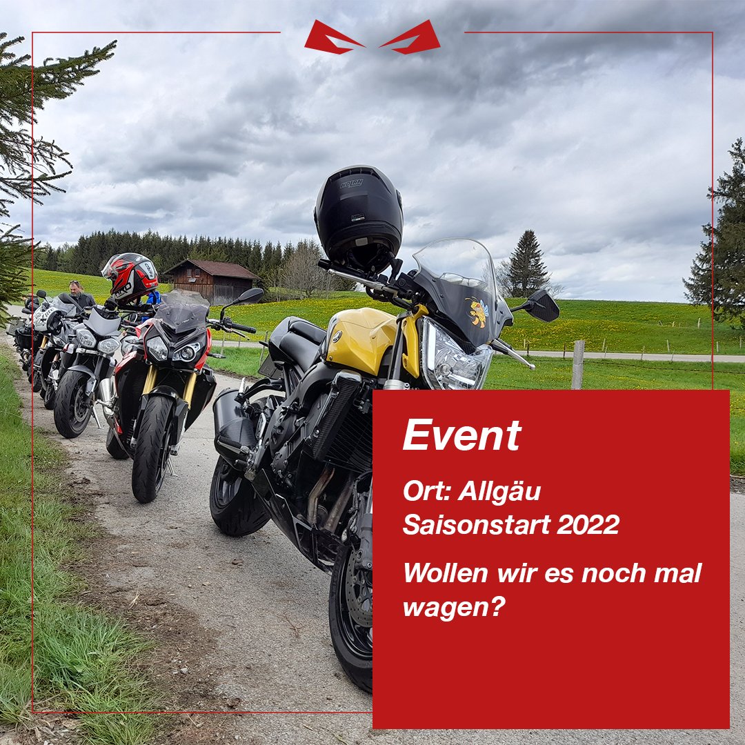 RideLink1's tweet photo. Wir hatten letztes Jahr viel Spaß mit Euch im Allgäu und wir denken gerade darüber nach, ob wir nochmal einen solchen Event machen sollen! Schreibt uns, falls Ihr Lust auf ein Allgäu Wochenende mit Testen, Fahren und Essen habt! #RideLink #NeverRideAlone https://t.co/MuqDDw3VHy