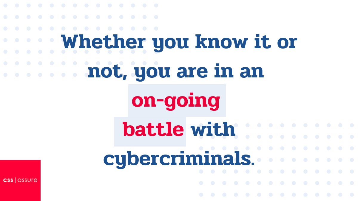 CssAssure's tweet image. We work with your business to help you understand your #cybersecurity &amp;amp; data protection vulnerabilities.  We provide you with a prioritised roadmap to address your vulnerabilities, enhance your resilience &amp;amp; support you through the journey ow.ly/KvTB50GLYbZ #cybersecure