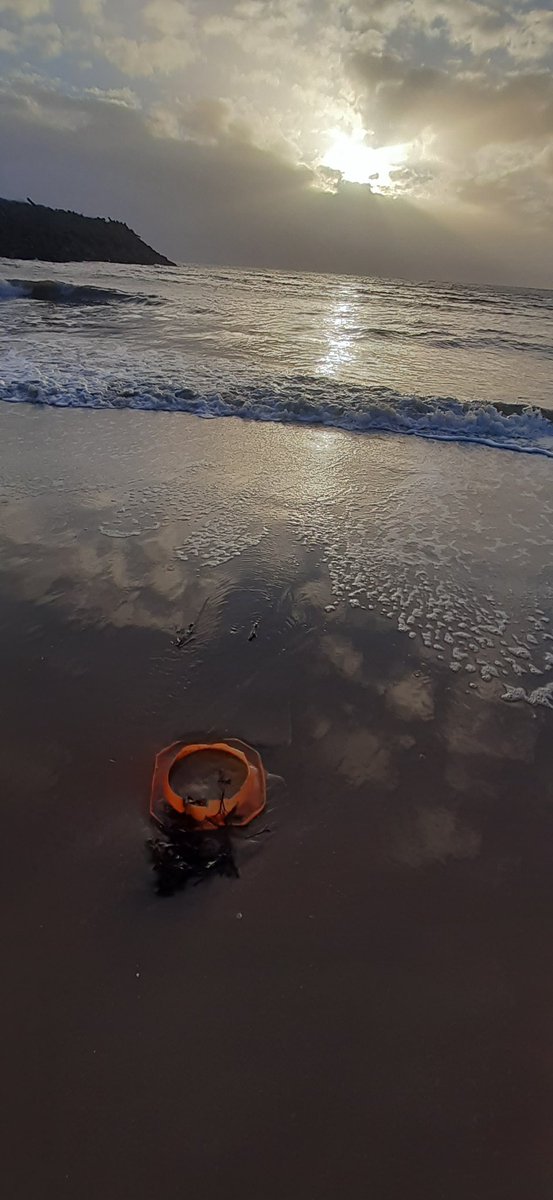 andygreencre8iv's tweet photo. 4 random litter items picked up on the beach at Jacksons Bay, Barry Island - a broken bucket, traffic cone, bottle top and yoghurt pot - all plastic.
What ways can we all use less plastic today?
#Barryspiration #Walkspiration #flaneur https://t.co/v1OLs8DFWt