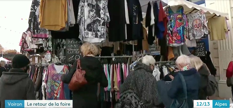 🧡💛On parle de la #FoireSaintMartin sur <a href="/f3Alpes/">France 3 Alpes</a> 
📺 Dans le 12/13 du 10 novembre : france3-regions.francetvinfo.fr/auvergne-rhone…
📺 Dans le 19/20 du 10 novembre : france3-regions.francetvinfo.fr/auvergne-rhone…

#voiron #villedevoiron