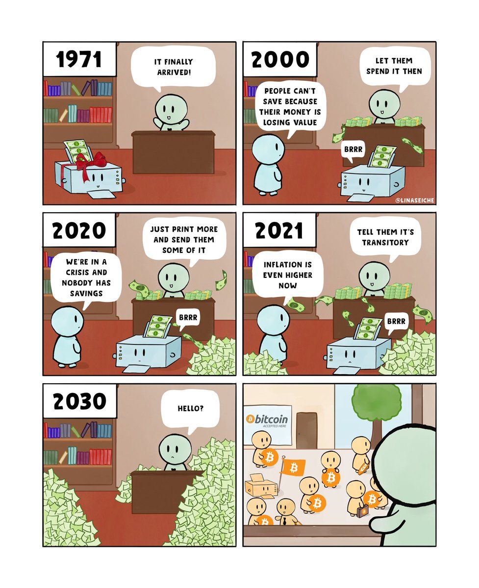 BitcoinNDaily's tweet photo. Based on a true story.
by @LinaSeiche https://t.co/uKwa2xiaVj