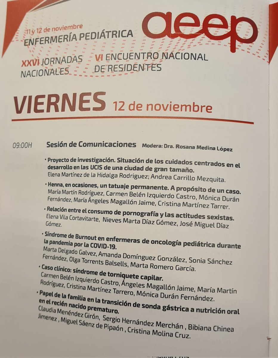 AEEPenfermeria's tweet photo. Excelente presentación de las 6 mejores comunicaciones seleccionadas por el Comité Cientifíco de la @AEEPenfermeria 2021 https://t.co/izzNmmMoud