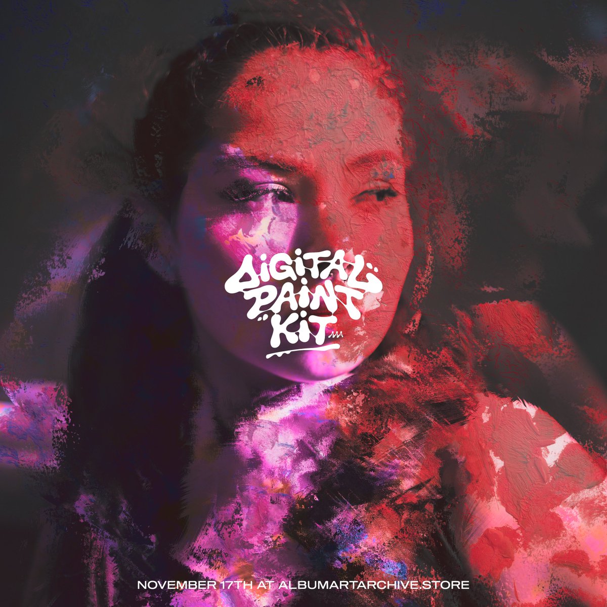 made with Digital Paint Kit - 1 displacement map, 1 texture overlay 🖌️🎨🪄

Coming november 17th to albumartarchive.store