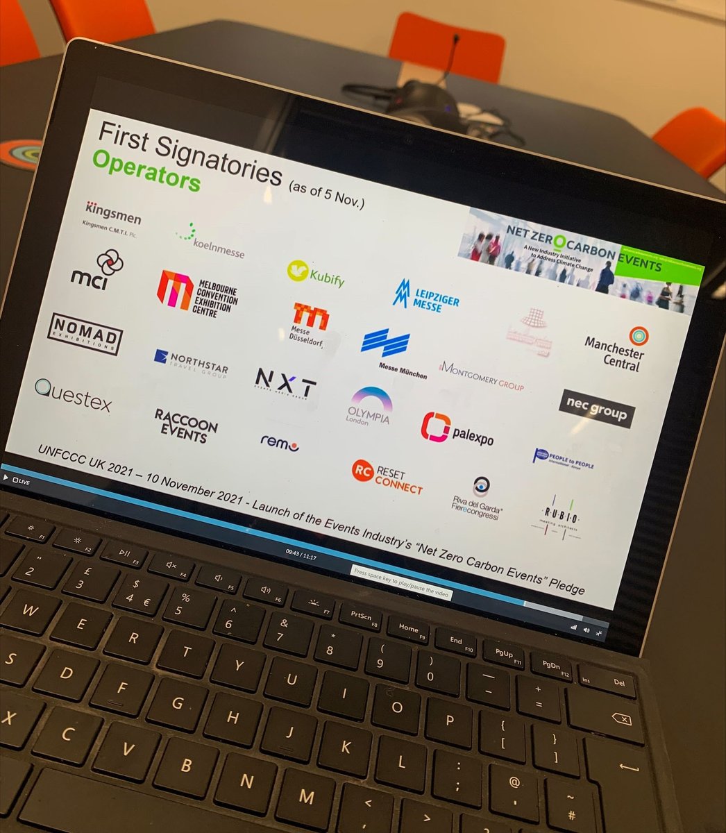 mcr_central's tweet photo. We're so proud to be one of the first signatories of the Net Zero Carbon Events pledge 👏🏼

Launched this week at #COP26, the pledge aims to bring the events industry together to tackle climate change and work towards net zero by 2050.

Find out more 👉🏼 https://t.co/QXaCLcUrSE https://t.co/wjLyuToeFz
