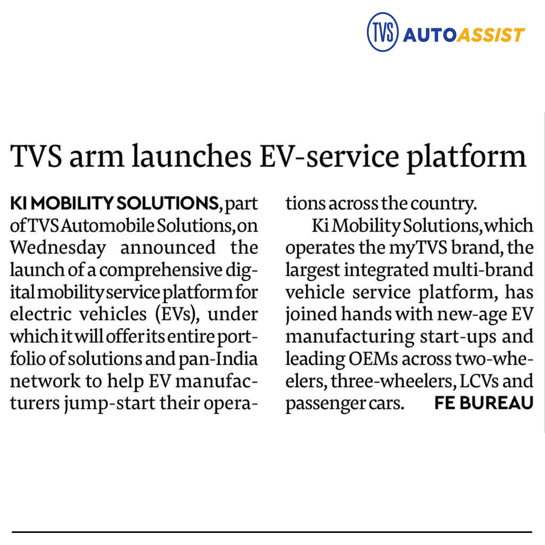 TVS Auto Assist tweet media