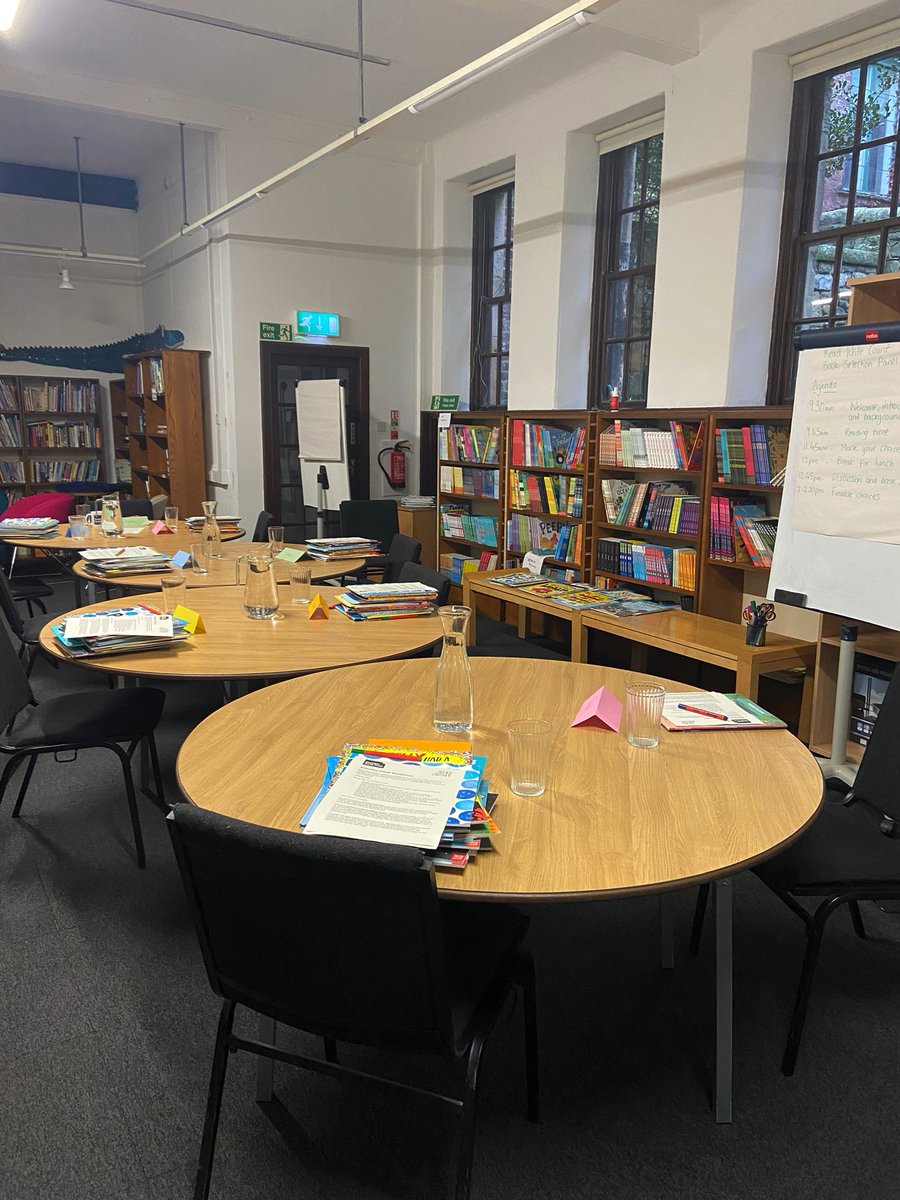 AntoniaSBT's tweet photo. It’s @ReadWriteCount book selection panel day here at @scottishbktrust HQ! https://t.co/JZywBy380s
