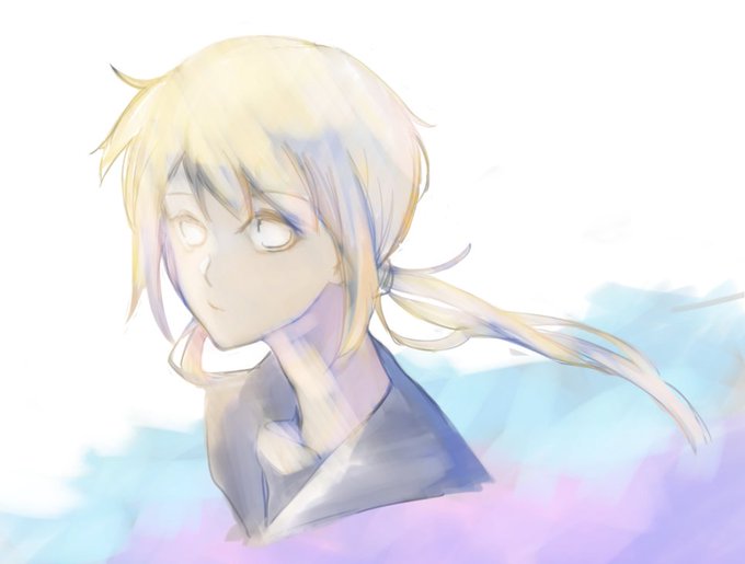 以前うまくいかなくてだいぶ寝かせてた手法、やはりお手本みたいにきれいな感じにならなくて煩悶 wip 