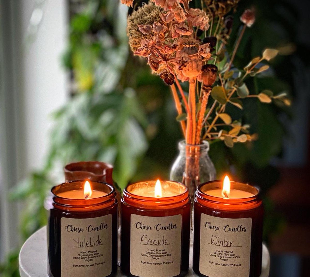 Christmas candles now live in my new shop!

 chiesa.co.uk