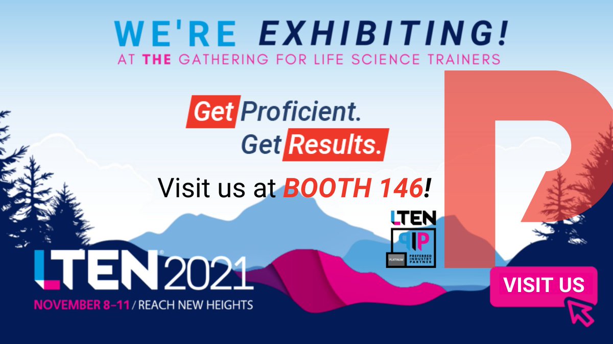 ProficientLearn's tweet photo. Have you stopped by our #LTEN2021 booth yet?
We are there IN PERSON and VIRTUAL!
#GetProficientGetResults 🟥
@yourLTEN https://t.co/yiA7IVgsf7