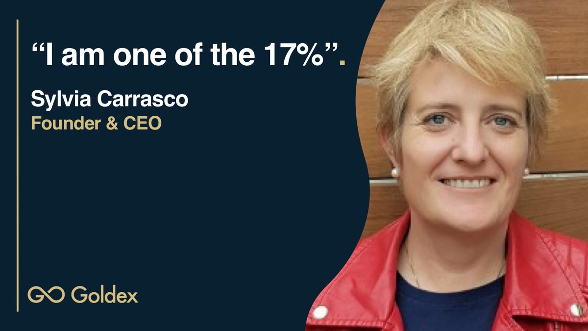 goldexapp's tweet photo. "You're not supposed to because you're a woman" - @carrasco_sylvia, reflecting on why just 17% of people in tech are women, on our @Finextra blog post: https://t.co/GMxhYMEneZ #womenintech #womenleaders https://t.co/FA5Gr5o0LZ