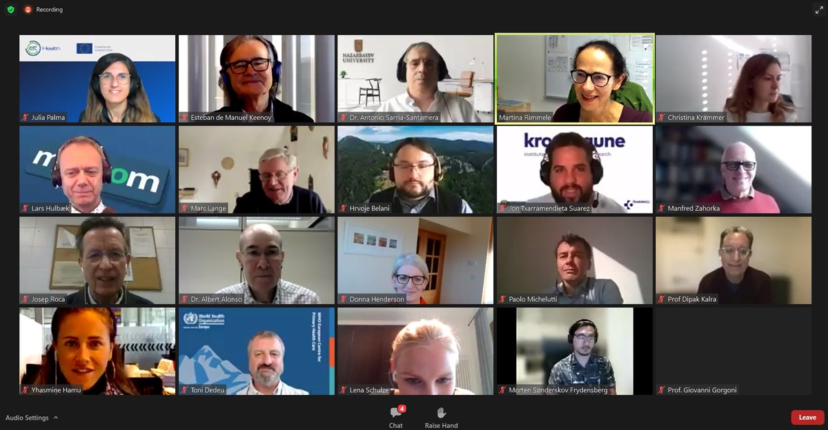 The first @Jadecare Stakeholder Forum took place today with the participation of very relevant external Stakeholders! The topic is: “Implementation of digitally enabled integrated person-centred care – Needs and Solutions“. For more information click: jadecare.eu/1st-jadecare-s…