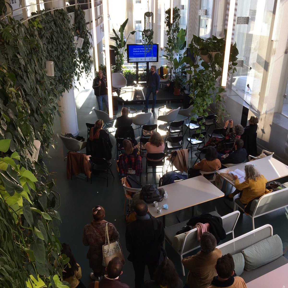 SVBretagne's tweet image. #avisdetournées Journée PréAvis de tournées dédiée à la coopération interrégionale pour amplifier la diffusion de spectacles. 80 resp de prog  de Bretagne, Normandie, Pays de la Loire&amp;gt;accueil au @tnbrennes 
Avec @odianormandie, @regionbretagne, @RegionNormandie, @paysdelaloire