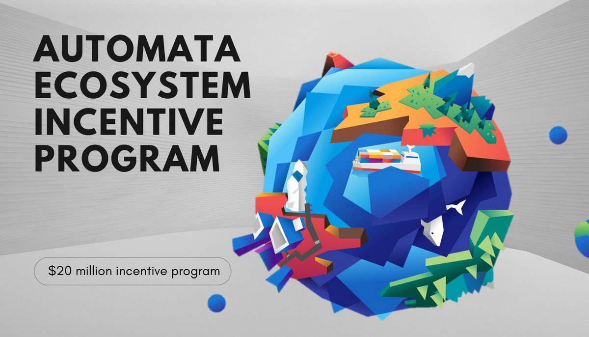 AutomataNetwork's tweet photo. Community-driven growth will be absolutely huge for Web 3.0 🎉

Catch up on our $20 million Ecosystem Incentive Program below. If you're a project equally passionate about privacy technologies, we love to meet you! 

🌐 https://t.co/X9hz8S2r0k https://t.co/T17hdPJDy6