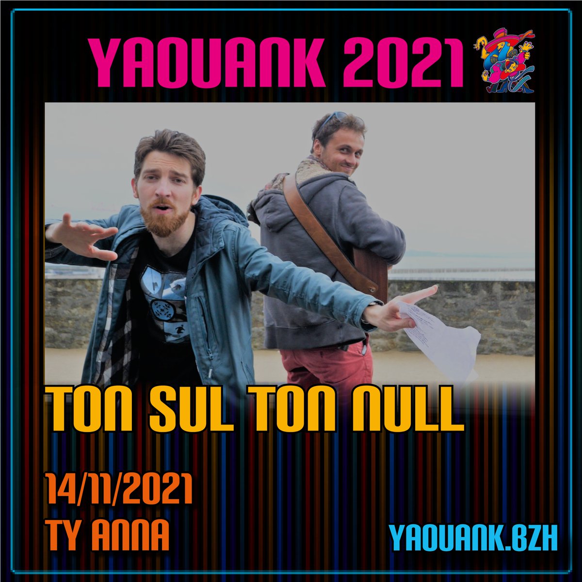 yaouank's tweet photo. YAOUANK 2021
🎬 https://t.co/T78VjfszYf
#Yaouank #Yaouank2021 #TyAnna #TonSulTonNull #TSTN #LorsJereg #gavotte #gavotenn #rennes #roazhon #bzh #breizh https://t.co/tq5nKfrPy3