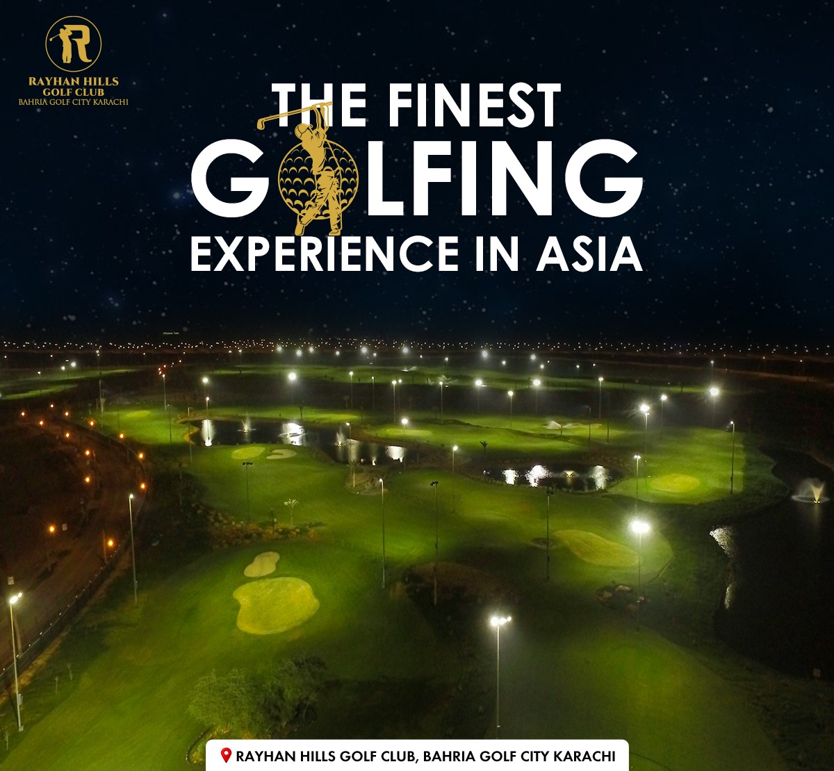 BahriaTownOffic's tweet photo. Rayhan Hills Golf Club - Asia's First 36 Holes Complete Night Lit Golf Course with Ultra Modern and Luxurious Facilities!
#BahriaGolfCityKarachi #RayhanHillsGolfClub #Membership #DayAndNightGolfCourse #BahriaTown #Karachi https://t.co/Fjjz24lGtW