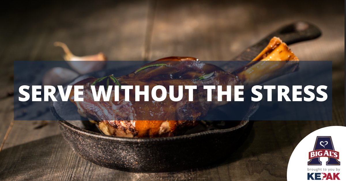 KepakFSV's tweet photo. Serve Lamb Shanks without the Stress! 👩‍🍳

We know that skilled chefs are in high demand but short supply, don’t worry we’re here to help! Offer your customers the pleasure of slow-cooked food, in minutes with Big Al’s.

Learn more here 👉 https://t.co/adKTmyPi1c https://t.co/i1MVzVAm3N