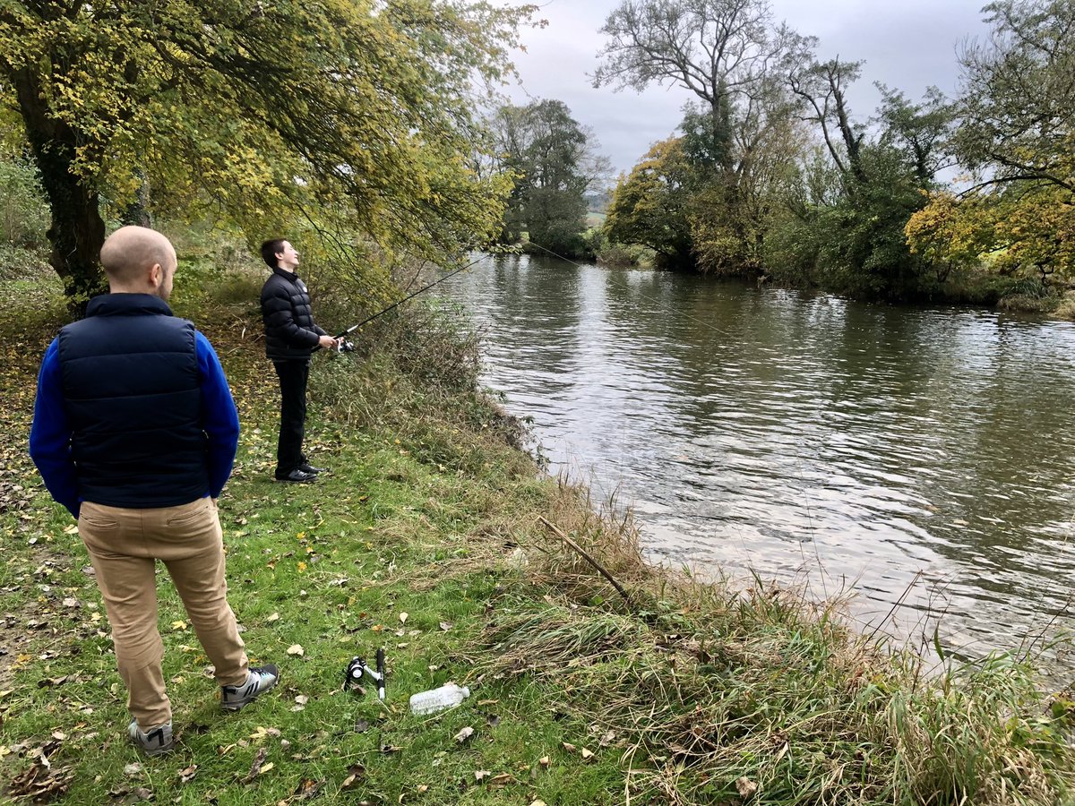 BryOutdoorEd's tweet photo. Fishing was introduced into the Adventure Training and ECA programmes this year, thanks to Mr Bridges and Mr Payne it has been a resounding success. An afternoon relaxing alongside the River Stour provides an opportunity for reflection and relaxation away from the classroom. https://t.co/cVsW33t4yV