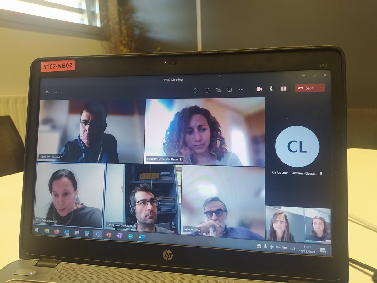 Azarofundazioa's tweet photo. Open discussion about how to #reduce #recicle and #manage to #upcycle the maritime industries #plasticwaste @CircularSeas #TWG1 @AtlanticArea https://t.co/qrr2qGYBVI
