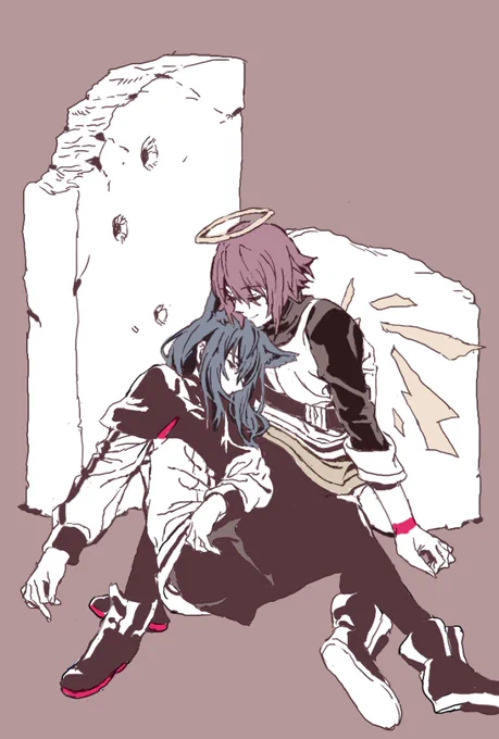 アークナイツの絵はこの辺が自分で好きです 