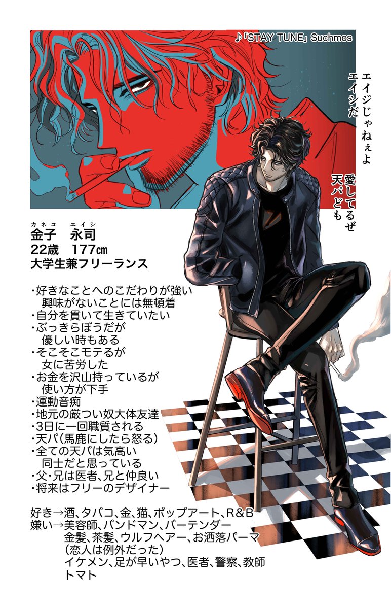できるだけ動かしたいなぁ(白目)
#創作BL 