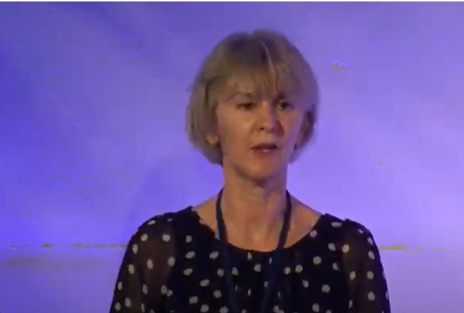IISD_ENB's tweet photo. Ceris Jones says #farmers learn best from other farmers, so bringing science and #localknowledge together is crucial. #FAOclimate #agroecology #climatesmartagriculture https://t.co/d1VykoDU4h