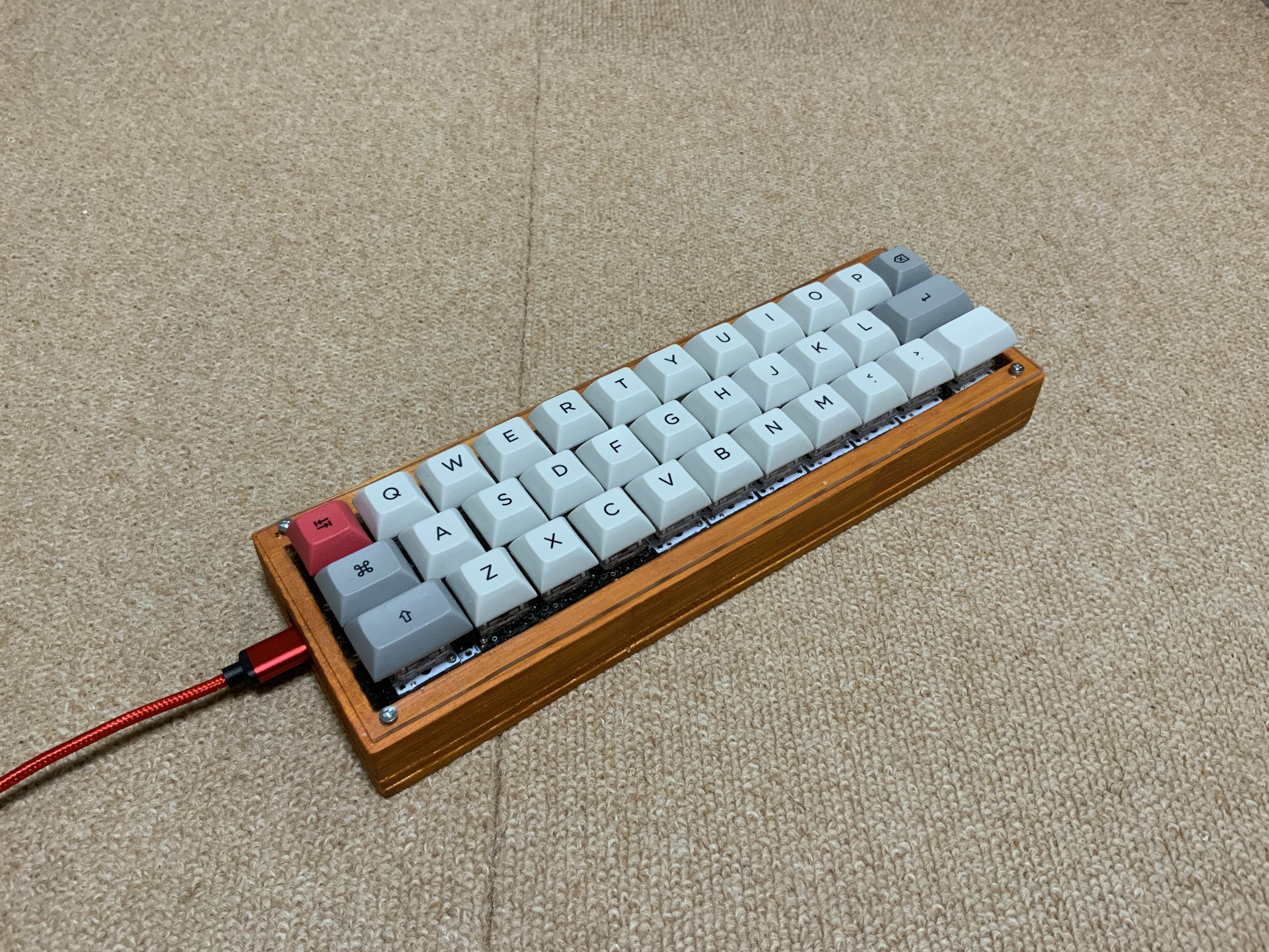 30-40% 自作キーボード Gravity36