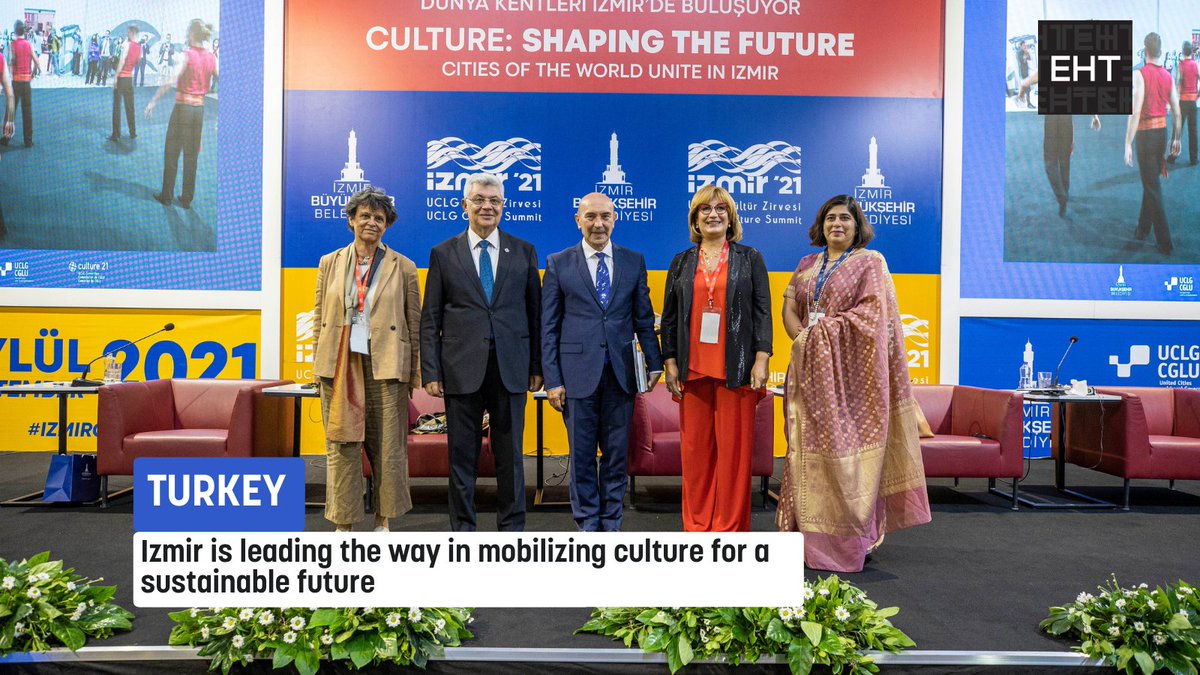 By taking several initiatives, Izmir is becoming a role model in creating a culture-oriented approach to city management.

#Izmir #Cittaslow #CittaslowMetropolis #UCLGCultureSummit #CultureSummit #Culture2030Goal #Culture #Sustainability 

👉 bit.ly/3wuqoHe