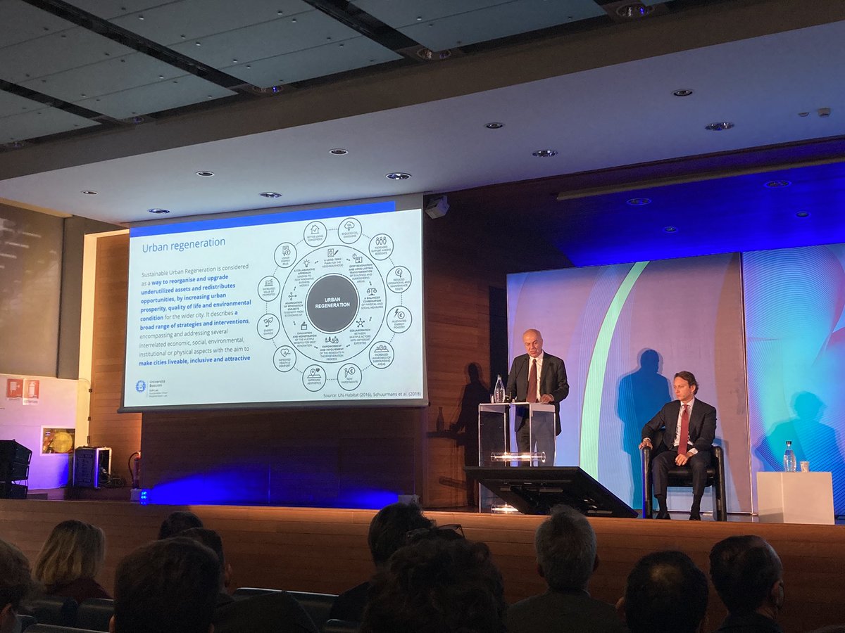 federdaniele's tweet photo. Urban regeneration is not just about re-use. It’s about changing the way we live by changing the physical environment where we live
Great to be today at the launch of @Unibocconi #SURLab fostering research and education on how to do successful Sustainable #UrbanRegeneration https://t.co/MhSw90GXby