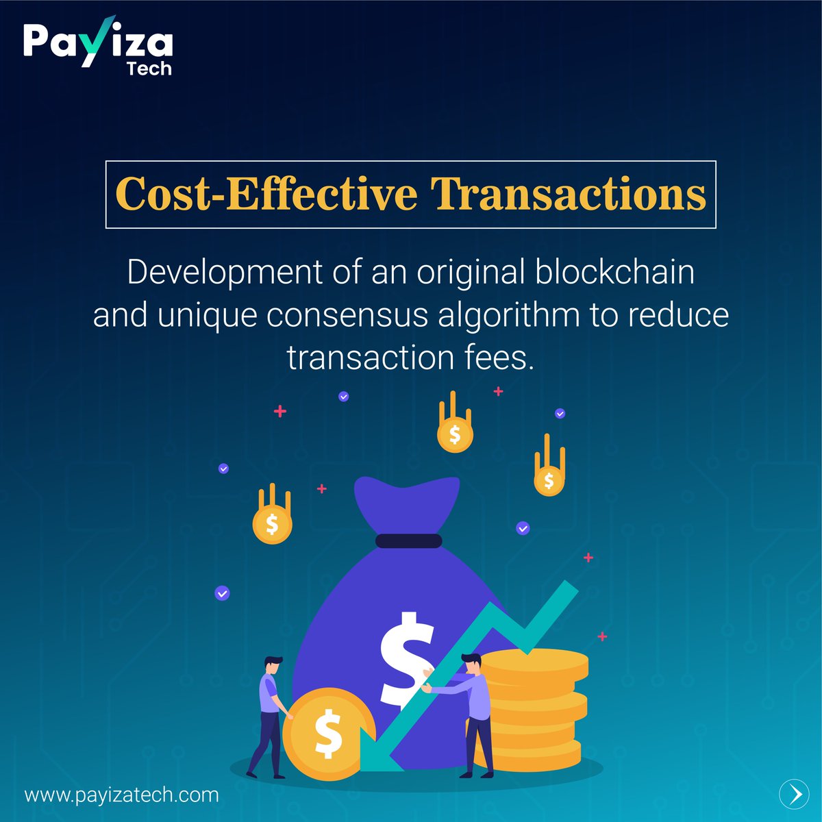 PayizaTech's tweet image. @payizatech provides excellent cryptocurrency development services to help our clients to increase their ROI.
#payizatechnologies #payizatech #cryptocoindevelopment #cryptourrency #blockchain #blockchaintechnology #cryptocoin #currency #digitalassets