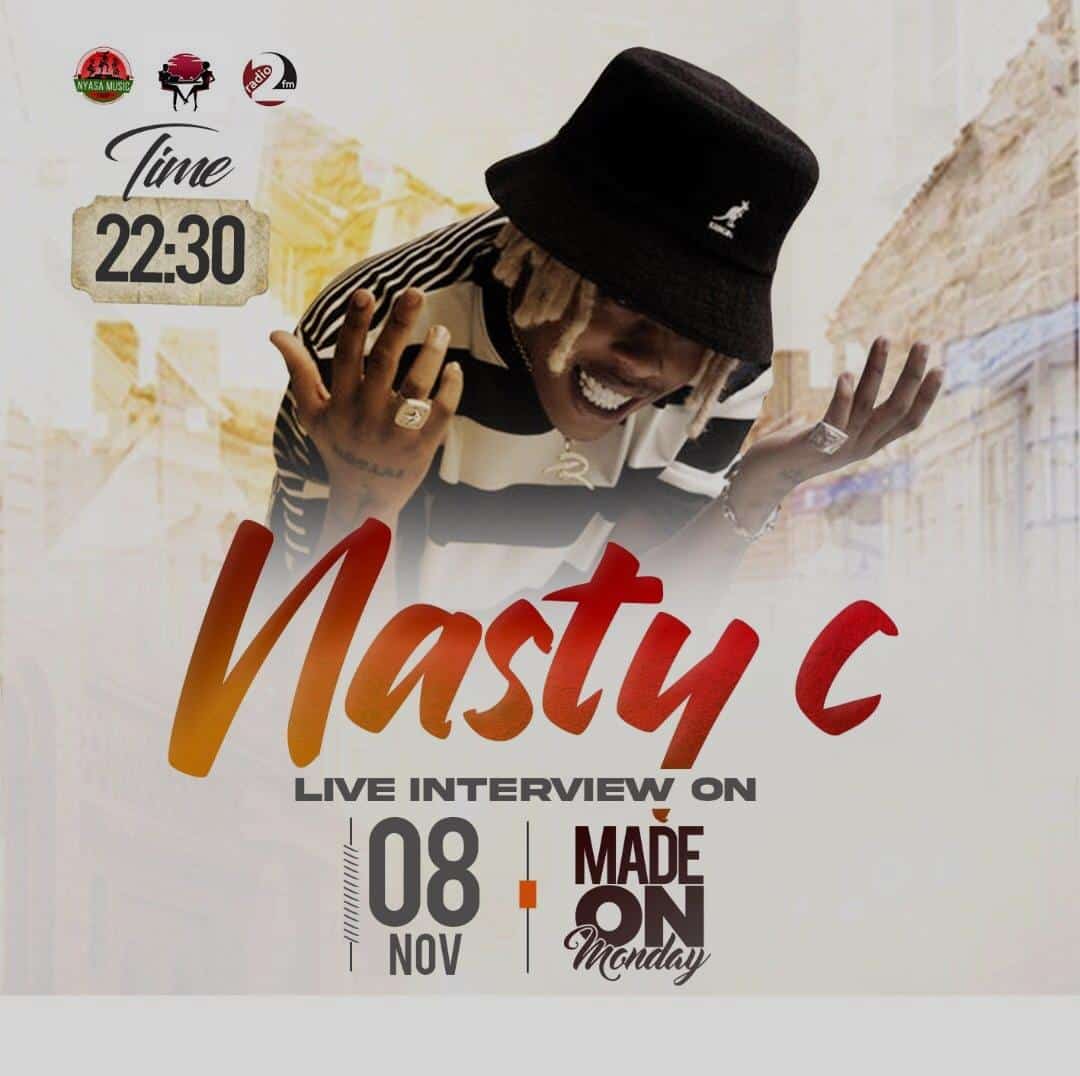 TOTHETOPMAG's tweet photo. After failing to have this interview last Monday, finally @Joynathu confirms that the most anticipated Interview with South African Rapper Nasty C will happen today at 1pm📍 Made on Wensday 🔥 https://t.co/BxcRRYVujD