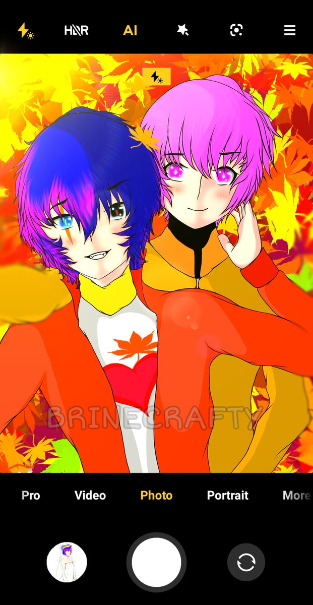 brinecrafty's tweet photo. ~Smile! *Snap!*~
~Zach and Violet~
-Selfie-
#drawing #drawingofthenight #digitalart #art #fullanimestyle #animestyle #animedrawing #anime #beautiful #animeboy #animeart #animeartist #gachaclub #animecouple #cuteships #ship #gay #dragon #animecute https://t.co/o27bmjLIa4