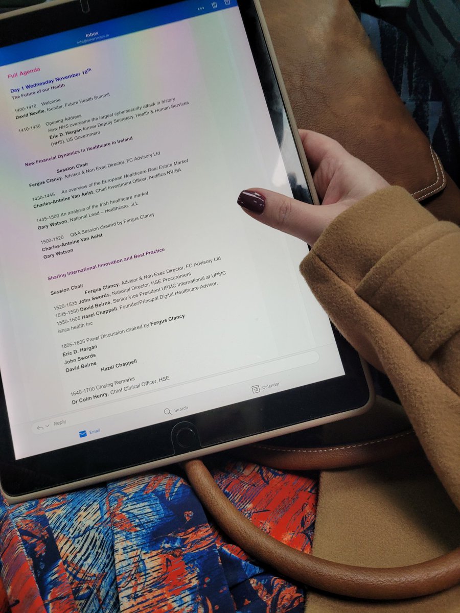 Looking forward to a busy day ahead with <a href="/pelvicexpert/">IPPM</a> at the Future Health Summit #FHSUMMIT21 as always great service with <a href="/citylinkireland/">Irish Citylink</a> getting 
us there in comfort