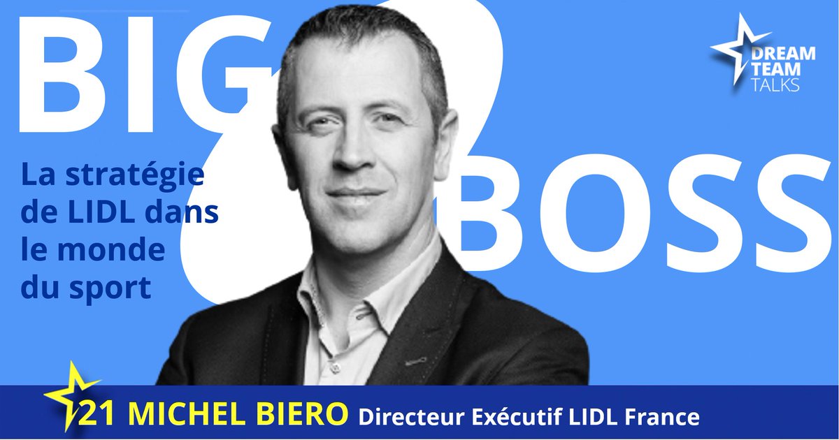 DreamTeamTalks's tweet photo. Un épisode pour tout comprendre de la stratégie de @lidlfrance dans le monde du sport.Merci Michel Biero
#sportbusiness #sponsoring #Lidl 
🎧Itunes : https://t.co/BpKRnUPJuB
🎧Spotify : https://t.co/eVDT8kcM0z
🎧Ausha : https://t.co/1DcoebUvFW
🎧Deezer : https://t.co/ATQcMAle01 https://t.co/sBXFhLpLfJ