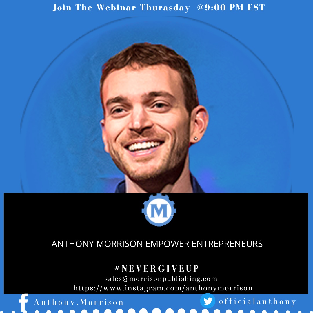 AnthonyMorFan's tweet image. Anthony Morrison is a self-standing Entrepreneur, started as a one-person business.
Connect to him on Instagram🔗instagram.com/anthonymorrison

#AnthonyMorrison #AnthonyMorrisonInstagram
