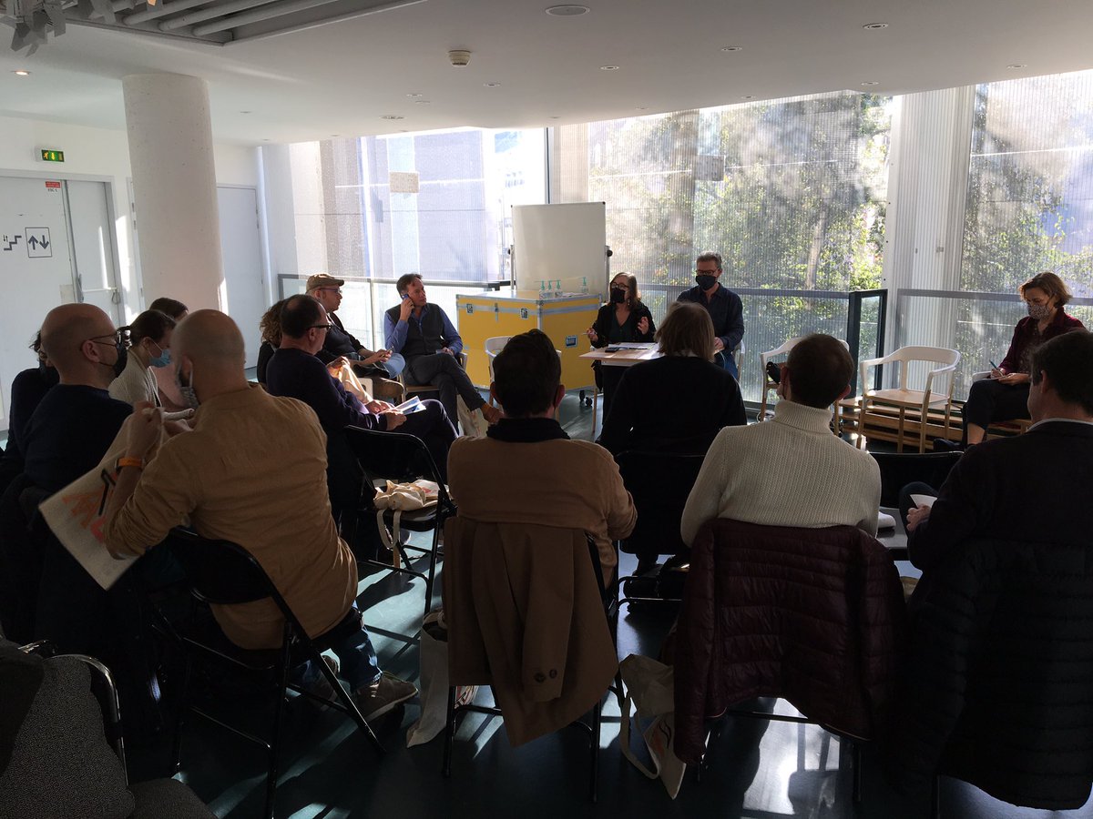 SVBretagne's tweet image. #avisdetournées Matinée d’échanges artistiques, de présentations de spectacles entre resp. de programmation de Bretagne, Normandie et Pays de la Loire.
En co-organisation avec @odianormandie. Et en présence de l’@Onda_Diff_Art.
Accueil au @tnbrennes ds le cadre du Festival TNB 🙏🏻