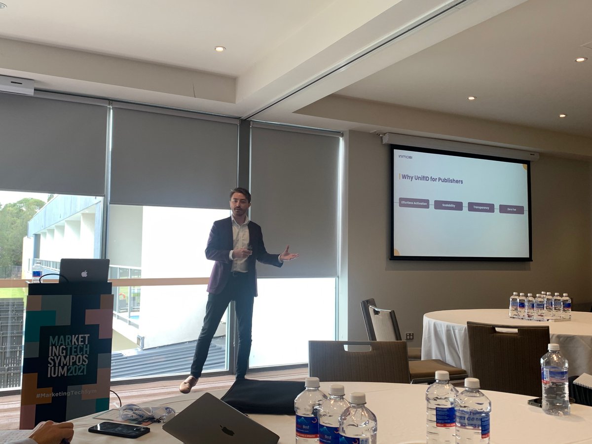 InMobi's tweet photo. Thank you Ashton Media for having us at the wonderful Marketing Tech Symposium 2021. Our team had a great time connecting with the market leaders learning about valuable industry trends, while sharing our insights on in-app identity resolution. #MarketingTechSym https://t.co/G0CZvtJ9hU