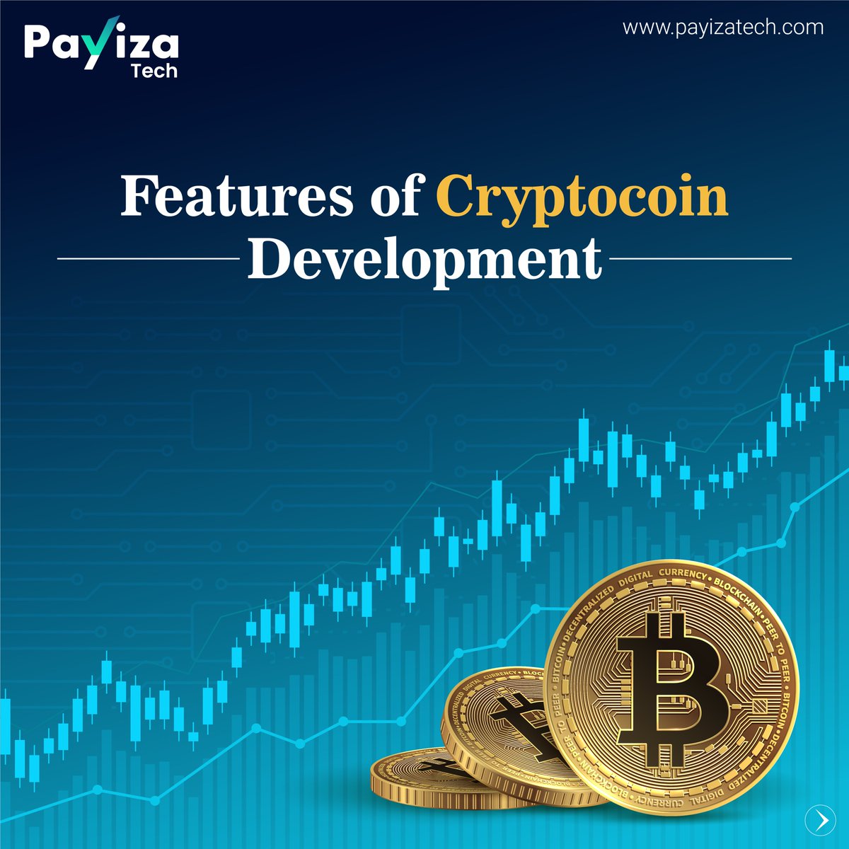 PayizaTech's tweet image. @payizatech provides excellent cryptocurrency development services to help our clients to increase their ROI.
#payizatechnologies #payizatech #cryptocoindevelopment #cryptourrency #blockchain #blockchaintechnology #cryptocoin #currency #digitalassets