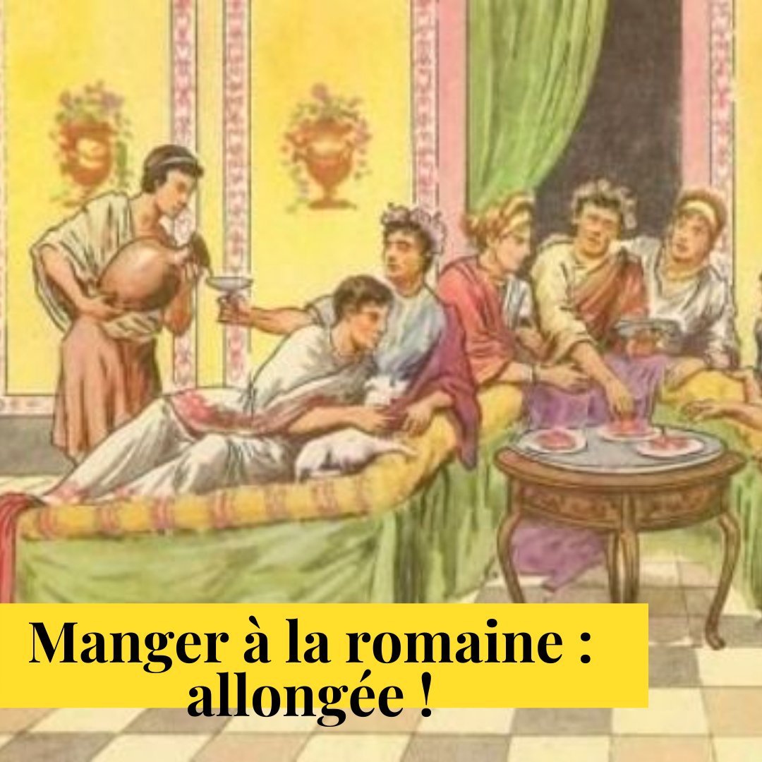 endoyellow's tweet photo. 🍽 Avec une #endométriose, pas toujours évident de #manger quand on a déjà du mal à se lever… Pourtant, il fût un temps où manger allongé était un véritable art de vivre : 👉 Direction la #Rome antique ! https://t.co/87KhrU5DlZ #endoyellow.com https://t.co/u6Om1JudTj
