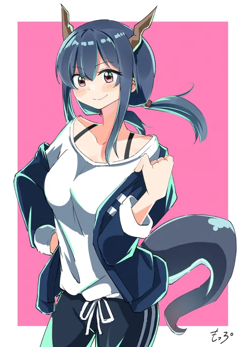 私服チェンさん
#アークナイツ 