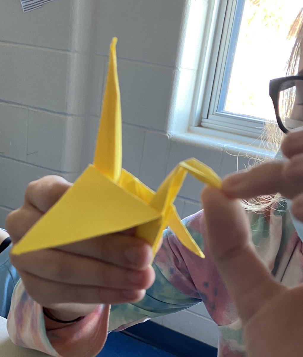 MsJONeil's tweet photo. Had some fun following instructions with my grade 8s. https://t.co/oDRlGTAffe