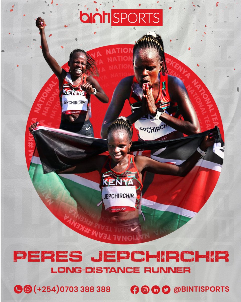 BintiSports's tweet photo. Today we highlight on @PeresJepchirch3, 2020 Tokyo Olympics gold medalist in the women's marathon and recently won the New York City Marathon. She is the first woman to achieve this in a span of one year.
We celebrate you🎊🎉 https://t.co/xHL9MgOd4A