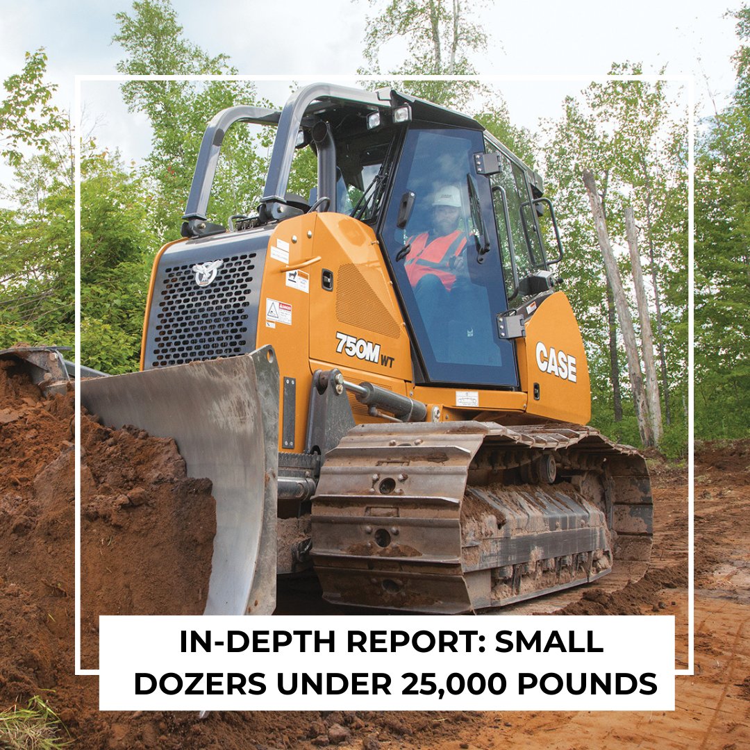 HeavyEquipGuide's tweet photo. In our latest issue of #HeavyEquipmentGuide, editor in chief Kaitlyn Till dives into small dozers under 25,000 pounds. Read the full article ⬇️
https://t.co/xc4Qnl2rbQ
#dozer #bulldozer #equipment #heavyequipment #report #earthmoving https://t.co/i8qwYAWJfg