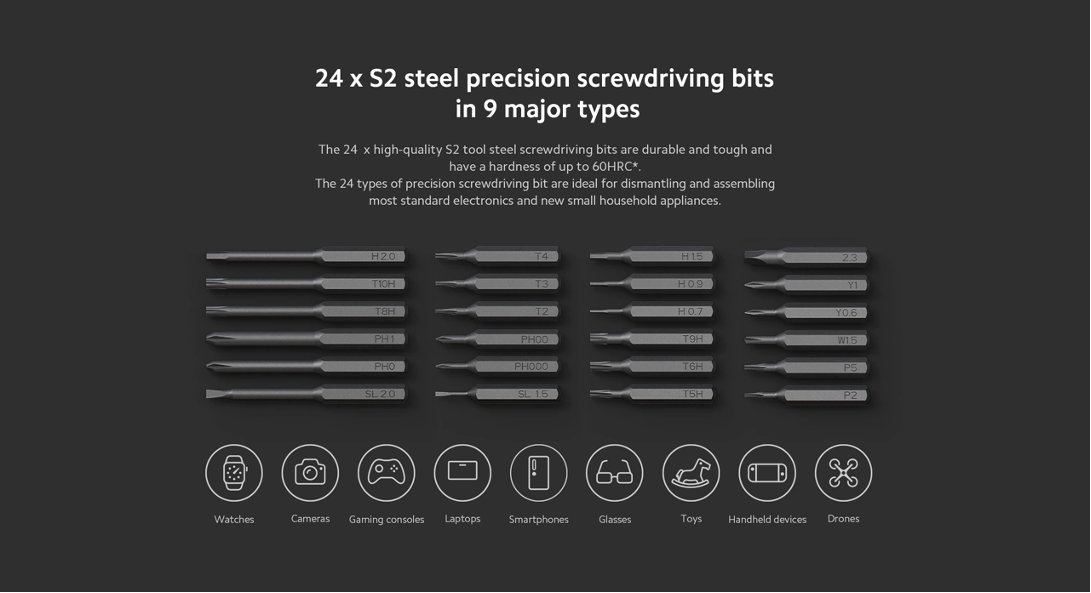 EnClaveGeek's tweet photo. Hay 24 tipos de modelos de brocas de precisión, que satisfacen las necesidades de los productos electrónicos convencionales y el desmontaje y montaje de nuevos electrodomésticos pequeños.
#xiaomi tech #xiaomi #techlife #destornillador #eléctrico

https://t.co/2W4Kvdb49a https://t.co/JdA5lNeXsD