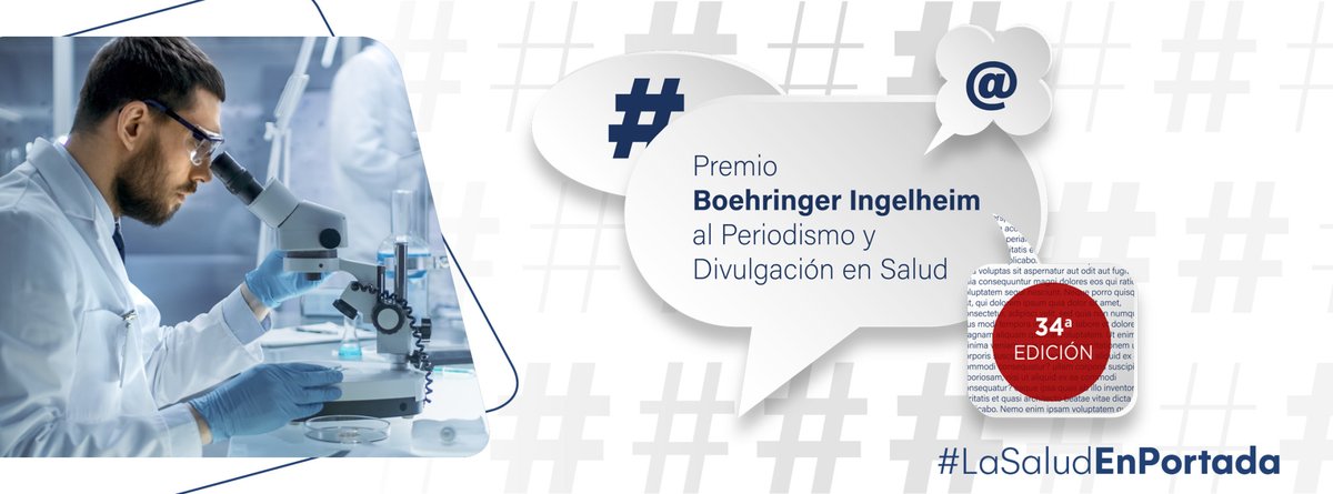 BoehringerES's tweet photo. Cuenta atrás para celebrar la 34º edición del #PremioBIE21 ⏳ ¿Quién será el mejor divulgador@ en salud? ¿Cuál será el mejor trabajo periodístico sobre los avances de la #COVID19? 🤩 Descúbrelo el próximo 16 de noviembre a las 11h, a través de este enlace: https://t.co/lB84OABEFY https://t.co/2TmnDHDXpO