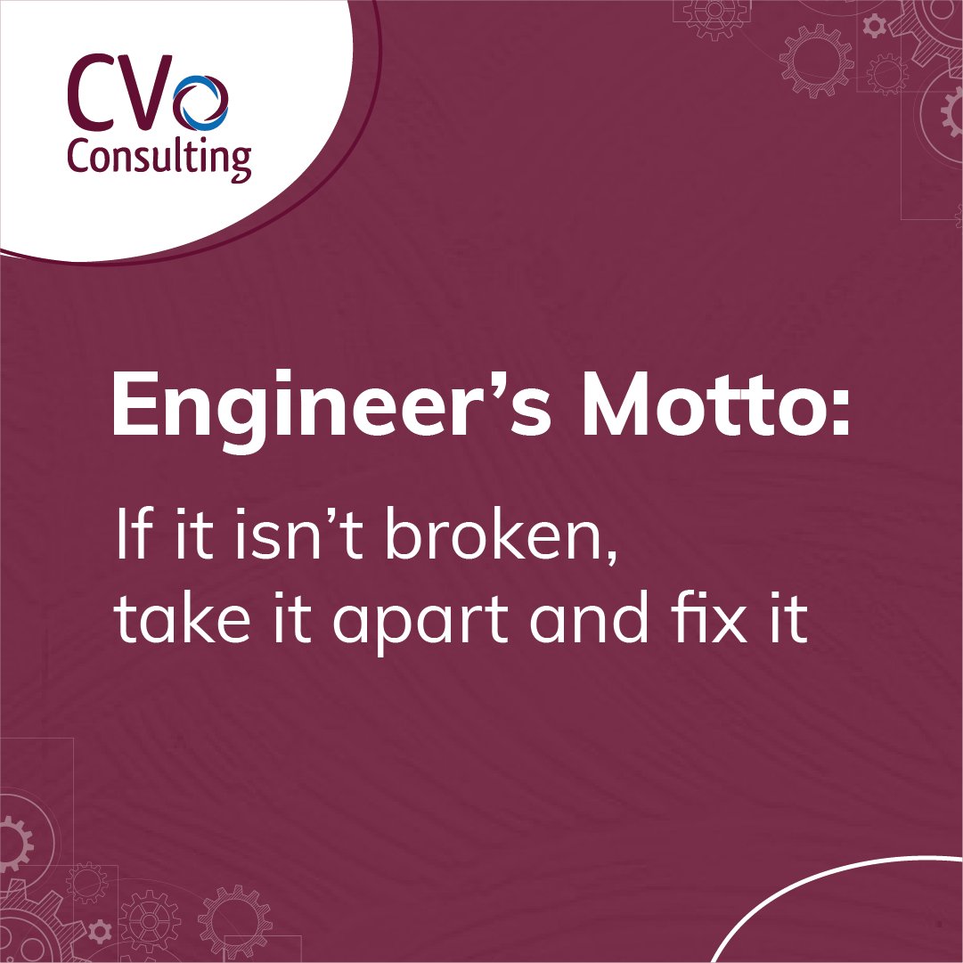 CVCONSULTINGLTD's tweet image. If you're not busy tinkering away on some device then are you REALLY an Engineer? 🤔

#EngineerHumour
