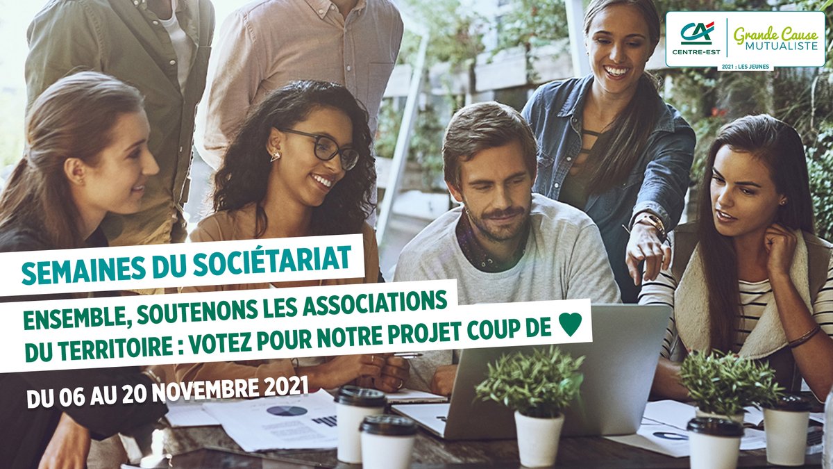 📣 #Societariat2021 l Aidez-nous à soutenir l'association <a href="/pradoasso/">Le Prado</a>, sélectionnée « projet solidarité coup de 🖤 » de notre #GrandeCauseMutualiste 2021, qui accompagne les enfants, jeunes et familles en difficulté 👉 jaimemonterritoire-ca.fr/share/adpost/l… #solidaritéjeunes2021