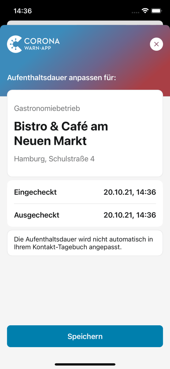coronawarnapp's tweet photo. 🆕Viele Nutzende der #CoronaWarnApp haben sich gewünscht, sich auch mit dem QR-Code der luca-App bei Events/an Orten einchecken zu können. Das ist jetzt möglich.

Für die #CWA ändert sich nichts. Sie bleibt datensparsam, dezentral, pseudonym.

FAQ
➡️https://t.co/6IwpVvxmVc
(1/4) https://t.co/MG5wje0oFU
