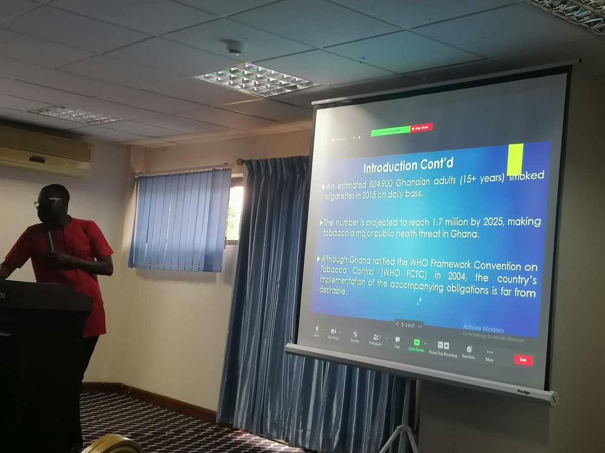 An estimated 804,900 Ghanaian adults (15+ years) smoked cigarettes daily in Ghana in 2015 - research has shown. This number is projected to reach about 1.7million by the year 2025, making tobacco use a major public health issue #StopTobacco #Vald #NCD <a href="/valdghana/">VALDGHANA</a> <a href="/GhanaNcd/">Ghana NCD Alliance</a>