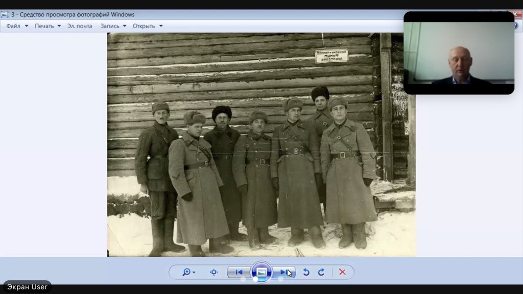 5.11.2021 для учащихся школы прошла онлайн встреча с краеведом Безенчукского района Ожеговым П.А.по теме: «Безенчукский район в годы ВОВ»